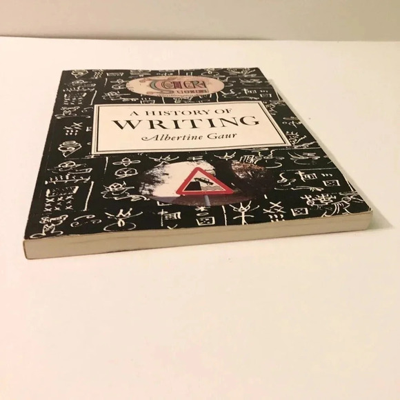 Vintage 1992 History of Writing Albertine Gaur Cross River Press Softcover Book - Picture 3 of 16